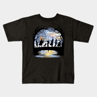 The Fellowship of the Dungeons Kids T-Shirt